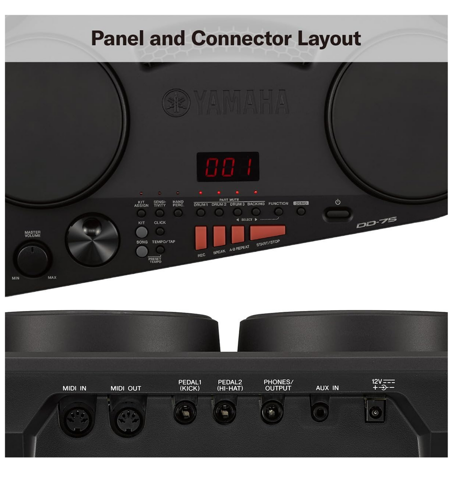 YAMAHA DD75 DRUMPAD