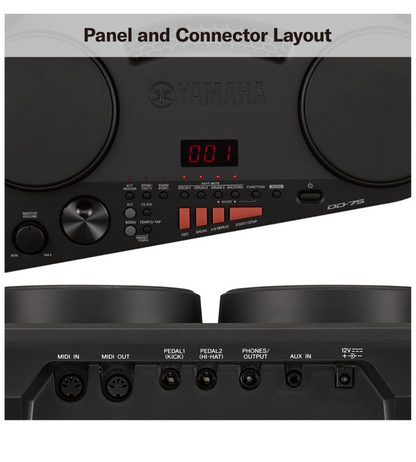 YAMAHA DD75 DRUMPAD