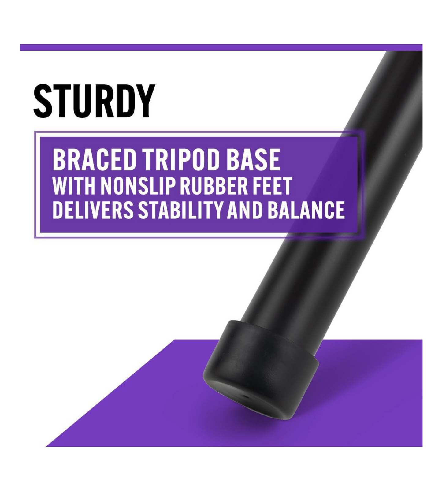On-Stage SS7761B Speaker Stand With Reversible Shaft