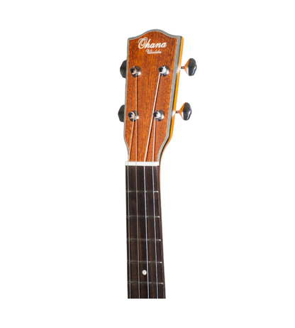 Ohana BK-14 Laminate Baritone Ukulele Bundle