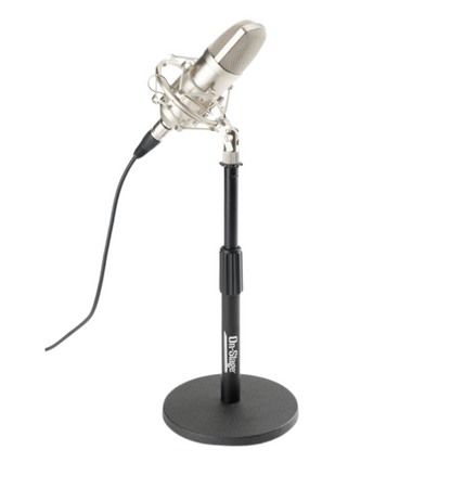 On-Stage DS7200QRB Quick-Release Desktop Mic Stand