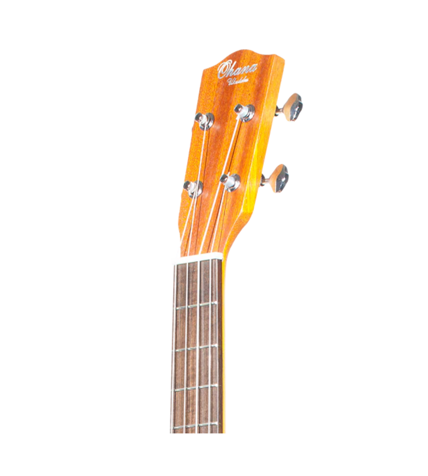 Ohana BK-10 Solid Top Baritone Ukulele Bundle