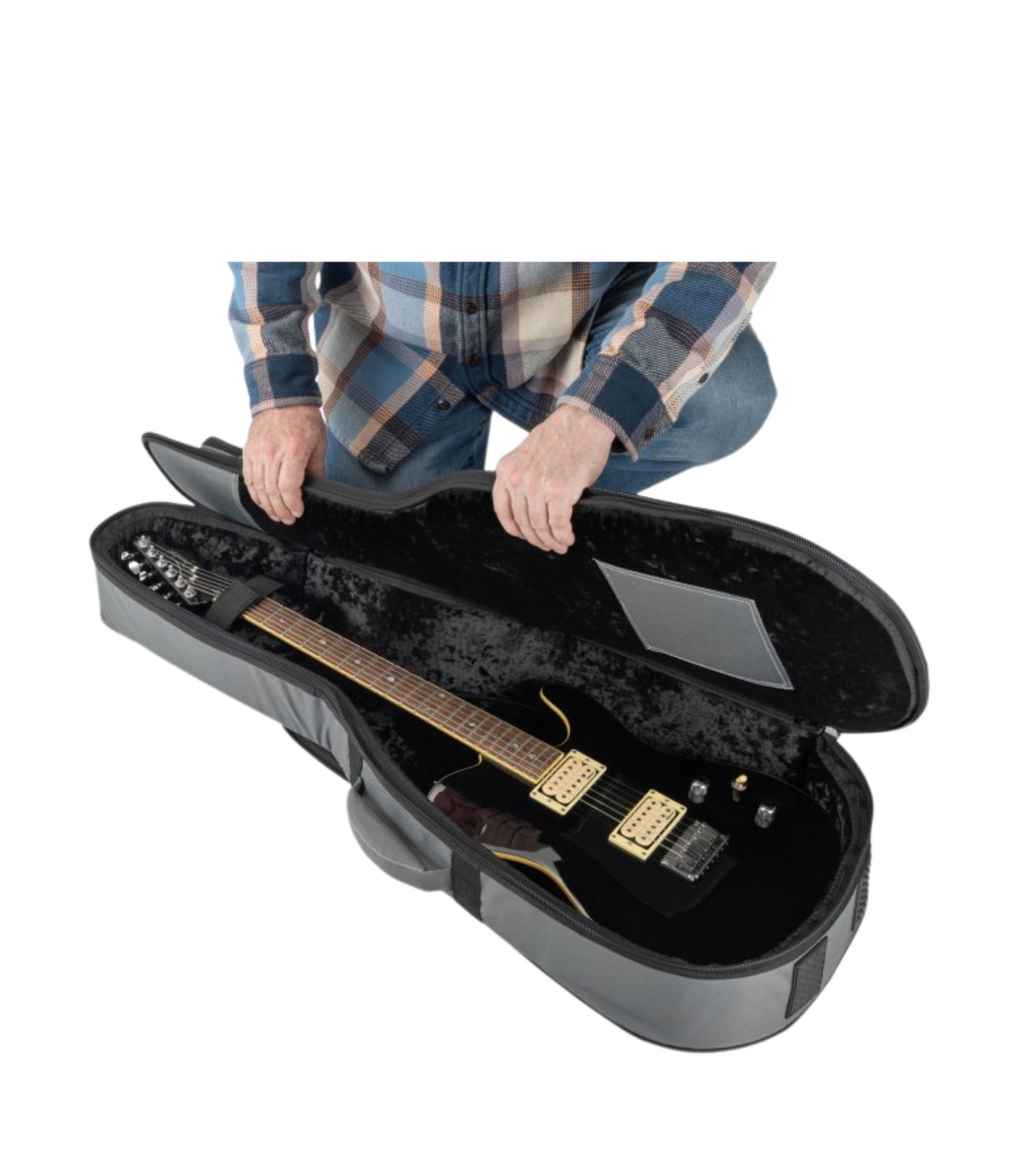 ONSTAGE GHE7550CG ELECTRIC GUITAR CASE