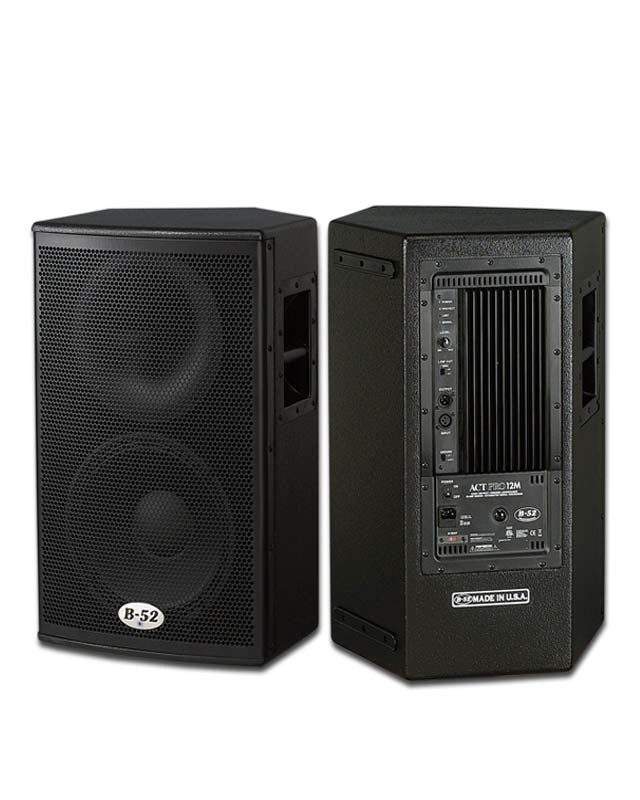 B-52 Act Pro 12M 500-Watt 12" 2-Way — Bi-Amped Main/Monitor