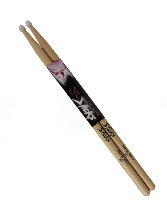 On-Stage Sticks AHN5A  American Hickory Drum Sticks (1 pair)