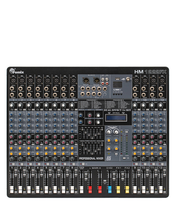 FOMIX HM1222FX 12CH ANALOG MIXER