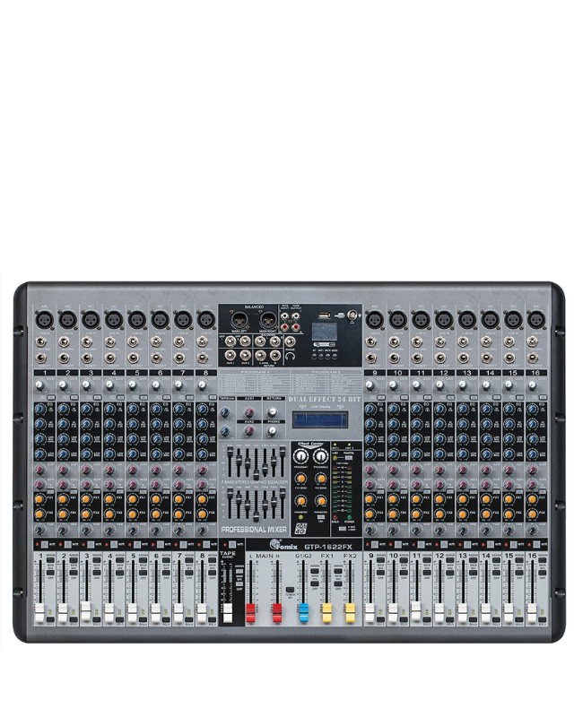 FOMIX GTP 1622FX POWERED MIXER – Better Components Inc