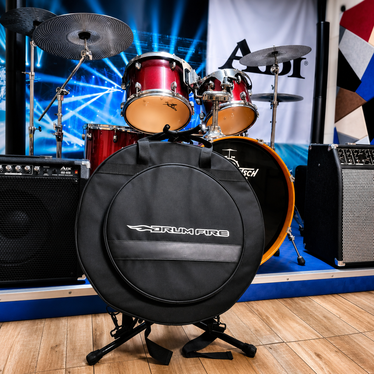 On-Stage CB4000 DrumFire Deluxe Backpack Cymbal Bag