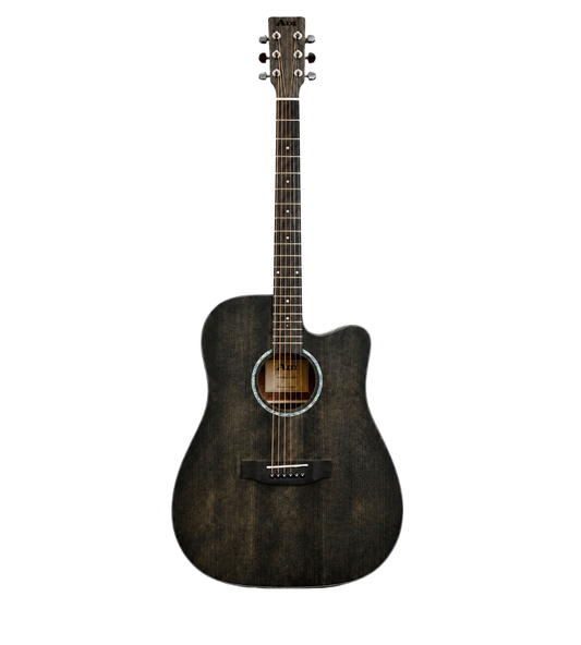 ADI D60C EQ BK ACOUSTIC GUITAR