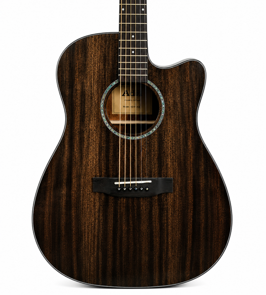 ADI D60C EQ BK ACOUSTIC GUITAR