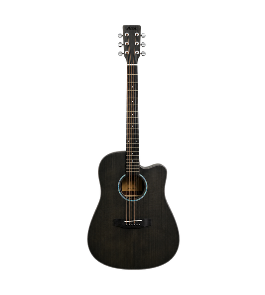 ADI D60C EQ BK ACOUSTIC GUITAR