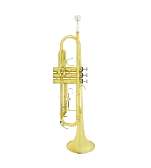 ADI TP 807 L TRUMPET - BB KEY GOLD LACQUER STAINLESS STEEL VALVE