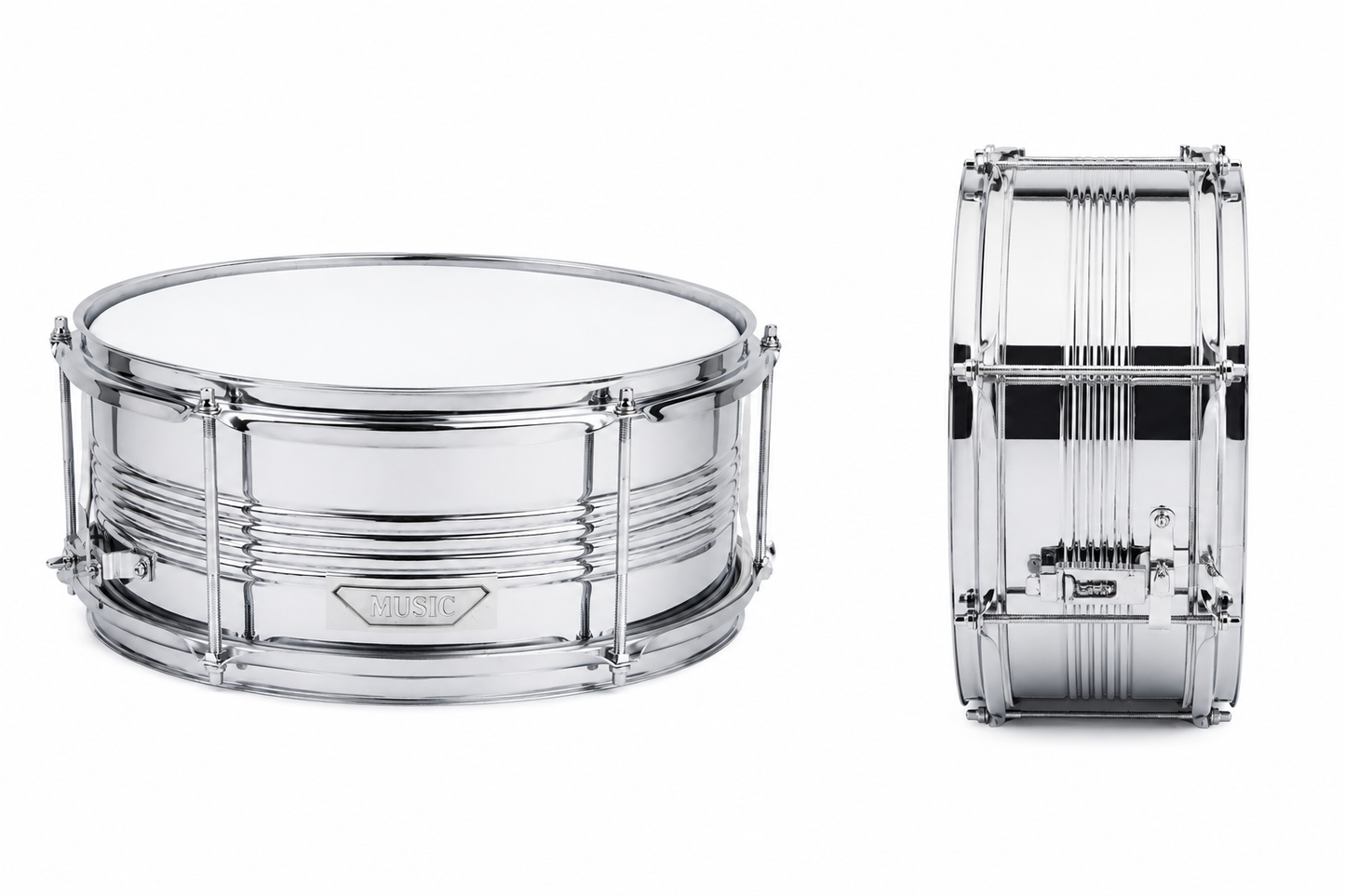 ACUÑA 105-5S SNAREDRUM-CHROME SHELL 14" x 5"