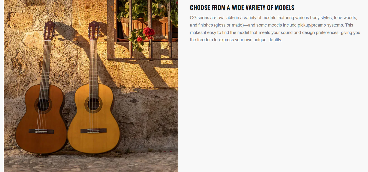 YAMAHA CG142C CLASSICAL GUITAR