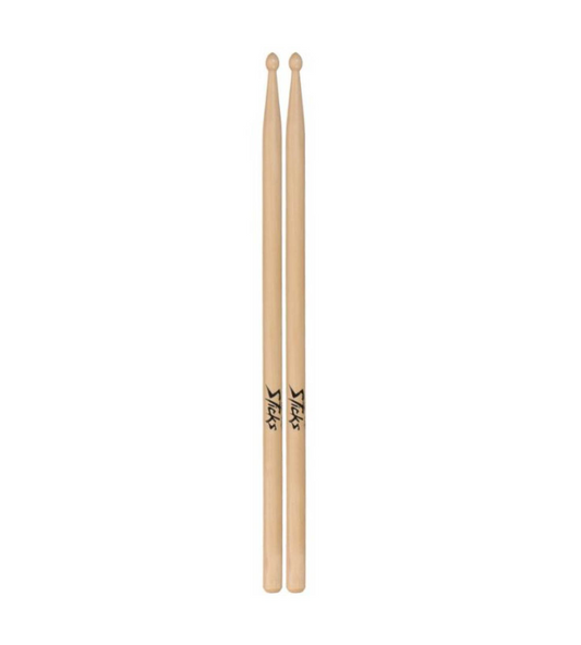 On-Stage Sticks HW7A  Hickory Wood Drum Sticks (1 pair)