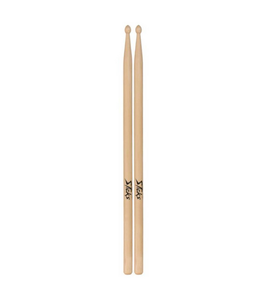 On-Stage Sticks AHW5A  American Hickory Drum Sticks (1 pair)