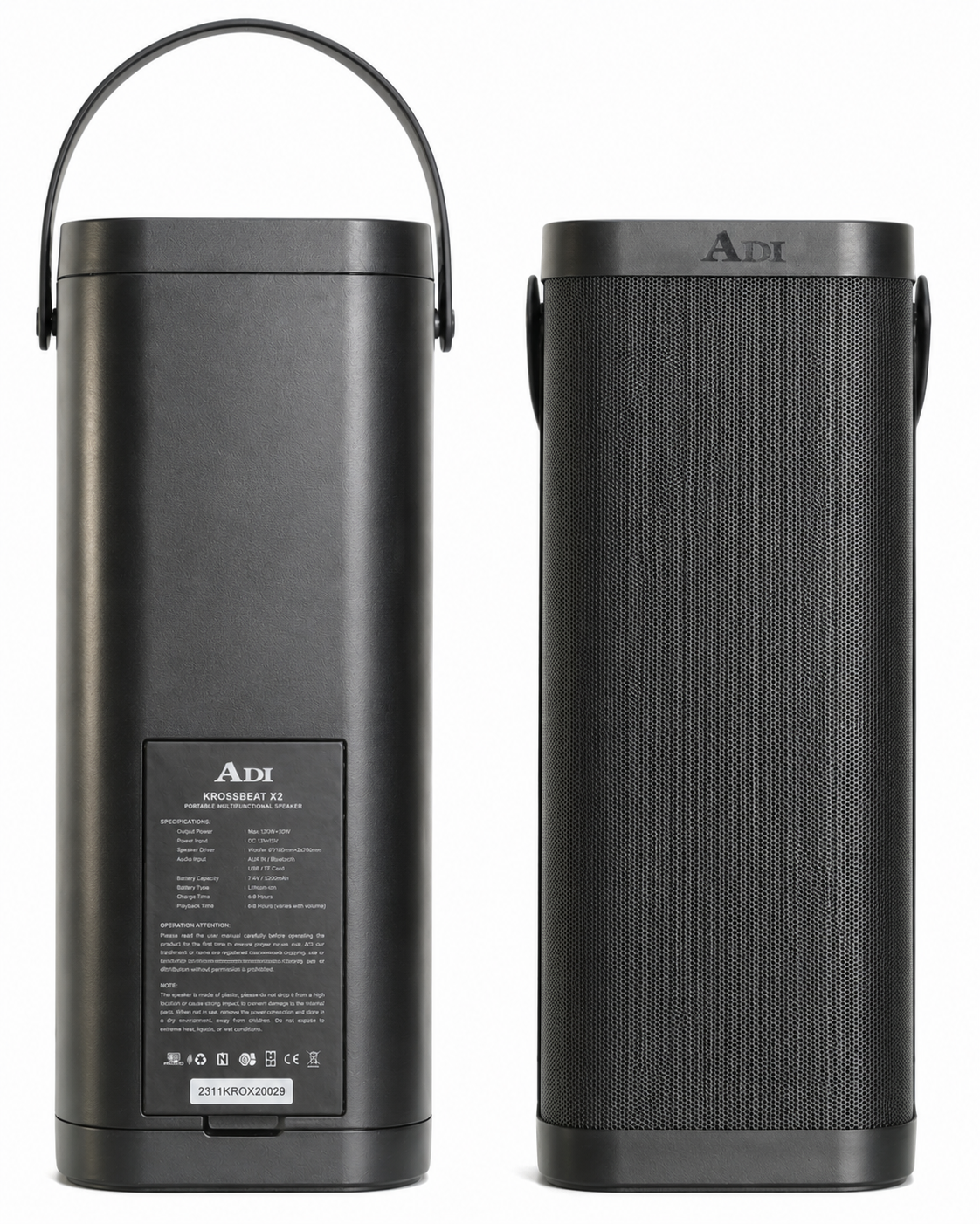 ADI KROSSBEAT X2 (Pair) Portable Speaker