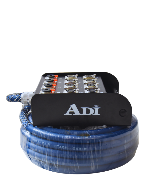ADI SBC 8+4 CH 50FT SNAKE CABLE