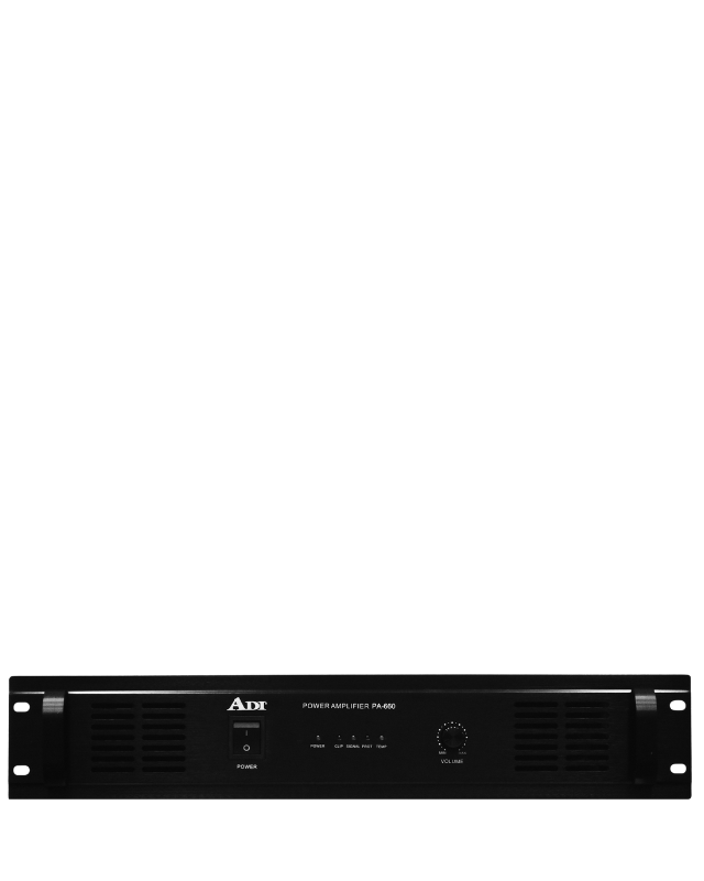 ADI PA-660 70/100 VOLT LINE AMP