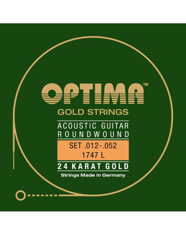 Optima Bow String OPTIMA 1747L 24KARAT GOLD ACOUSTIC STRING – Better Components Inc