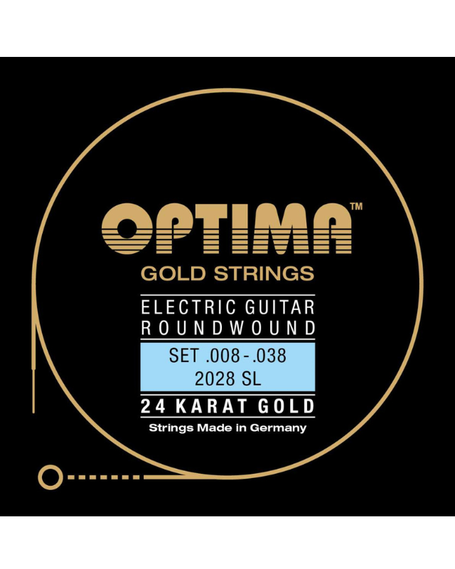OPTIMA 2028SL 24KARAT GOLD ELECTRIC STRING – Better Components Inc