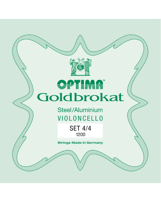 OPTIMA G.1200 4/4 GOLDBROKAT VIOLIN CELLO STRING